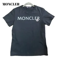 moncler tシャツ モンクレール MONCLER  ロゴ Ｔシャツ 半袖 レディース  ブラック 黒 Ｓサイズ G20938C00024 829FB 正規品 中古 【送料無料】