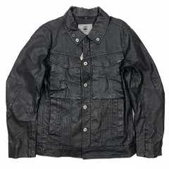 ✨美品✨ジースター 羊革ジャケット ブラック サイズS G-STAR RAW(ジースターロー) / シングルライダースジャケット/S