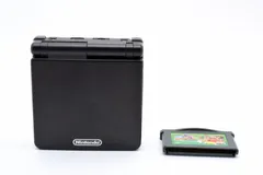 【美品・動作確認済】ゲームボーイアドバンスSP ブラック 本体 バックライト液晶搭載の名機！クールな定番色でGBAソフトをすぐ遊べる！コレクションにも最適◎