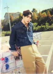 【中古】クリアファイル パク・ゴヌク(ZEROBASEONE) オリジナル・A4クリアファイル 「CD PREZENT」 Sony Music Shop購入特典