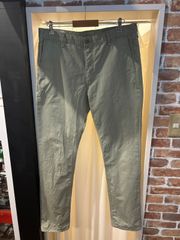 Levi's リーバイス ノータックチノ メンズパンツ チノパン 綿パンツ カジュアルパンツ カーキ系 薄緑系 サイズW36L34 A-495