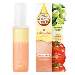 ピュレマルシェ ドレッシングエッセンス トマトライン うるトマエッセンス&オリーブオイルの2層オイル美容液 80mL