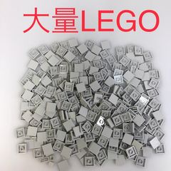 正規品 中古 LEGO レゴ   ライトグレー　2×2　タイル　パーツ　他　大量　まとめ売り HN-782 ※プレート　ブロック　建物　にも 361