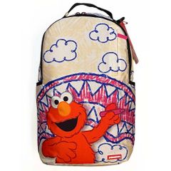 【2025FALL】SPRAYGROUND スプレイグラウンド x セサミストリート SESAMI STREET ELMO'S WORLD BACKPACK バックパック リュックサック 鞄 カバン バッグ