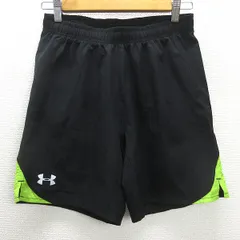 D■アンダーアーマー/UNDER ARMOUR トレーニングハーフパンツ/ショーツ【MD】黒/MENS/36【中古】