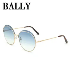 バリー BALLY BY0077-D 28W 60 サングラス アジアンフィット UVカット 紫外線カット ノーズパッド 鼻あて レディース ブルーイエロー ローズゴールドのサムネイル