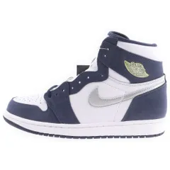 NIKE (ナイキ) AIR JORDAN 1 HIGH OG CO.JP 2020 エアジョーダン1 ハイカットスニーカー ホワイト/ネイビー US8.5/26.5cm DC1788-100