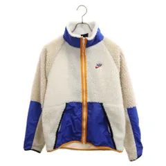 NIKE (ナイキ) ナイロン切り替えボアジャケット フリース HO190508SIV マルチカラーのサムネイル