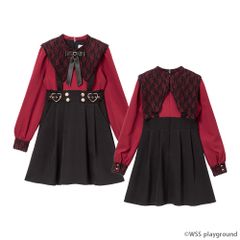 夢展望公式 [新品未使用] あめちゃんモデルワンピース [ブラック] 他カラー別ページ有  ワンピース その他ワンピース（長袖） 533747-01