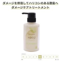サロン専売 ダメージ補修ケア用 トリートメント 300g(ml) [GRACE HOME BEAUTY No.02] コラーゲン アミノ酸配合 ナノ化ケラチン 配合 高保湿 サロン品質 美容室専売品