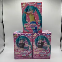 未開封　初音ミク×オシャレ魔女ラブandベリー　3点セット　Desktop×Decorate Collections　初音ミク　ベリー衣装ver.　ラブ衣装ver.　プライズ　フィギュア　セガ