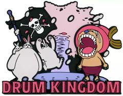 [중고] 자석 · 자석 DRUM KINGDOM 고무 자석 [이치 반 쿠지 원피스 The Throne of Power] F-2 상