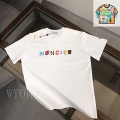 【今日WTO】MONCLER Contrast Color Letter カップル T-TV71