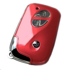 【即日発送】初期 レクサス LS ケース IS カバー CT GS キー RX スマート 3ボタン 汎用 用 [エイチアンドビー] キーホルダー