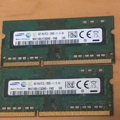 計8GB 4GB×2枚　 pc3l-12800s ddr3l サムスン　samsung