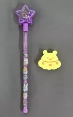 【中古】文房具その他 キラ☆シャカロケットえんぴつ＆UFOけしゴム 「すみっコぐらし」 ぷっちぐみ 2023年9月号 付録