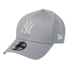 NewEra ニューエラ キャップ ニューヨーク・ヤンキース 9FORTY メンズ レディース 帽子 NY ロゴ ベースボールキャップ 野球帽 メジャーリーグ グレー