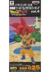 【中古】フィギュア 孫悟空(超サイヤ人ゴッド) ｢ドラゴンボールZ 神と神｣ 劇場版ワールドコレクタブルフィギュア vol.4