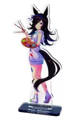 【中古】アクリルスタンド・アクリルパネル ライスシャワー スタンド付きビッグアクリルプレート～ペインタースタイル～ 「ウマ娘 プリティーダービー」 ナムコ限定