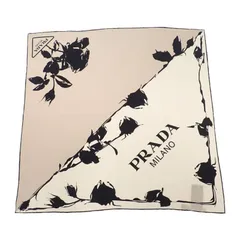 prada♡プラダ♡バンダナ♡スカーフ♡オシャレ 新品タグ付き☆PRADA プラダ ナイロン 三角 ブランドロゴ