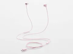 【新品・5営業日で発送】ELECOM エレコム 有線イヤホン／Type-C／高耐久／セミオープン／ピンク(EHP-DF13IMPN)