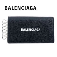 美品✨BALENCIAGA エブリデイ 6連キーケースキーリング付き シボ革 黒 美品✨バレンシアガ 6連キーケース キーリング付 エブリデイ