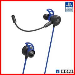 for インイヤー PlayStation4 ホリゲーミングヘッドセット ブルー【SONYライセンス商品】 【PS5動作確認済】有線