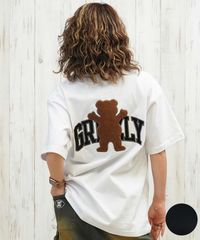 【ムラスポ公式】新品 GRIZZLY グリズリー 半袖 Tシャツ レディース バックプリント オーバーサイズ G25SS1435
