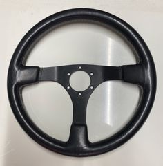 当時物　旧車　オートルックLONZAレザーステアリング