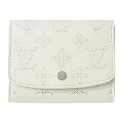 新品 ルイヴィトン Louis Vuitton 2つ折り財布 ポルトフォイユ・イリス コンパクト ホワイト