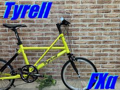 ☆ Teluspo's Top Recommendation!! Excellent Condition!! Tyrell FXα 2021 SHIMANO SORA 9s 406 Tyrell Sanuki Factory Line Pair Yellow & Gloss Black 20-inch Folding Mini Velo Road Bike C-9