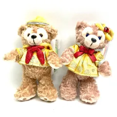 e) ディズニー ダッフィー/シェリーメイ 30周年 ぬいぐるみ 2個セット‼ 保管品 ※ 定形外郵便発送