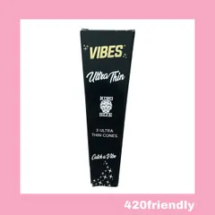 420friendly "VIBES" 超薄型 / 詰めるだけで楽しめる プレロールコーン 420shibuyaおすすめ -KING size (3本入り)のサムネイル