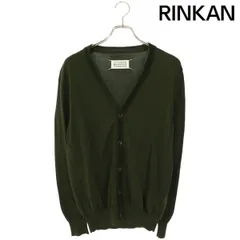 マルジェラ Martin Margiela メンズ ニットカーディガン カーキ系 楽天市場】メゾンマルジェラ Maison Margiela Vネック