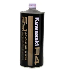 カワサキ R4 10W-40（1L）純正 4サイクル エンジンオイル【新品・未開封】のサムネイル