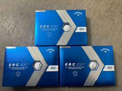 【浦安店】【新品未使用】キャロウェイ ERCソフト トリプルトラック ホワイト 3ダースセット　u00264
