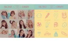 【中古】シール・ステッカー [単品] IZ*ONE フォトステッカー＆ドローイングステッカーセット 「IZ*ONE SECRET DIARY CALENDAR PACKAGE」 同梱品