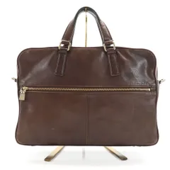 アニアリ 日本製 レザー ブリーフケース  ブラウン aniary ビジネスバッグ メンズ