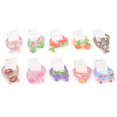 BIANHUAN ヘアゴム 子供 キッズ ベビー ヘアゴム 髪ゴム おしゃれ ゴム 髪 髪ゴム リボン 髪留め ヘアアクセサリー 女の子 アクセサリー 可愛い 入園 入学 ギフト プレゼント