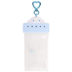 シナモロール カスタムクリアポーチ キーホルダー まいぱちるん サンリオ sanrio キャラクター