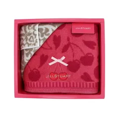 【特価商品】ピンク ホワイト タオルギフトセット タオルハンカチ JILLSTUART バスタオル タオル美術館 58-3159300