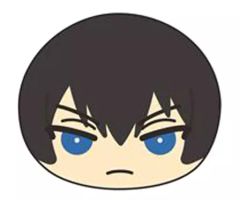 [중고] 봉제인형 마스코트 봉제인형 배지 운작 쿄야 [가정교사 히트맨 REBORN! 오만쥬니기니기 마스코트]