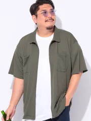 B＆T CLUB (ビーアンドティークラブ) 快ラクWEAR COOL＆SPAN フルジップ 半袖 ポロシャツ