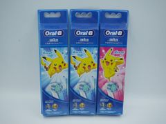 12本セット ブラウン 替えブラシ 子供用やわらかめブラシ 国内正規 ポケモン