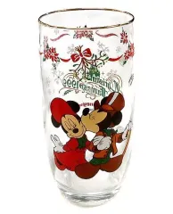 【中古】マグカップ・湯のみ ミッキー＆ミニー グラスコップ 「クリスマス・ファンタジー1999」 東京ディズニーランド限定
