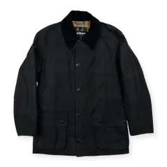 美品 Barbour バブアー シャドーチェック柄 BEDALE JACKET / ビデイル ジャケット サイズ M /222MWX2088のサムネイル