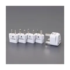 【新品・７営業日以内発送】【個人宅配送不可】【即納在庫品】エスコ EA940CD-31A AC250V／13A 電源変換プラグセット EA940CD31A【沖縄離島販売不可】