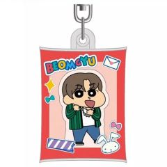 [중고] 열쇠 고리 폭탄 ​​[TOMORROW X TOGETHER × 크레용 신짱 에어 푹신 열쇠 고리]