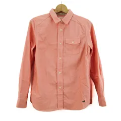 クロコダイル 長袖シャツ コットン100% ブランド トップス レディース Mサイズ オレンジ CROCODILE 【中古】のサムネイル