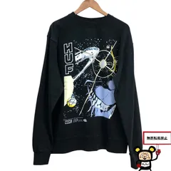 68.HUF×AVENGERS THANOS EYE WASHED CREWNECK【店舗併売品】